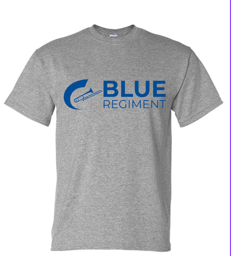 BLUE REGIMENT TROMBONE PLAYER SHIRT
