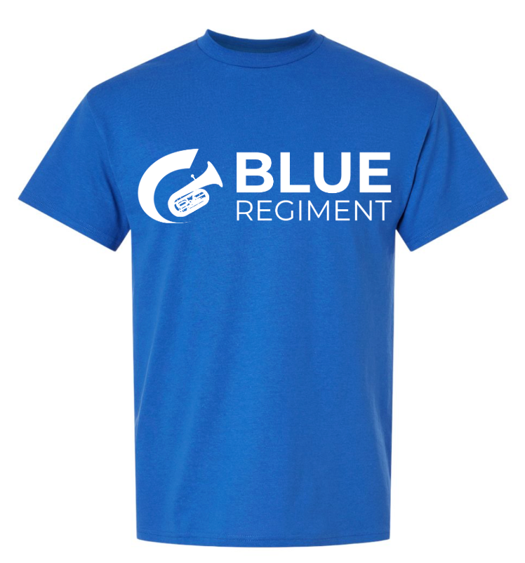 BLUE REGIMENT TUBA PLAYER SHIRT