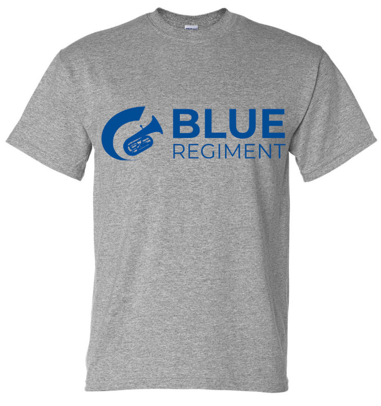 BLUE REGIMENT TUBA PLAYER SHIRT
