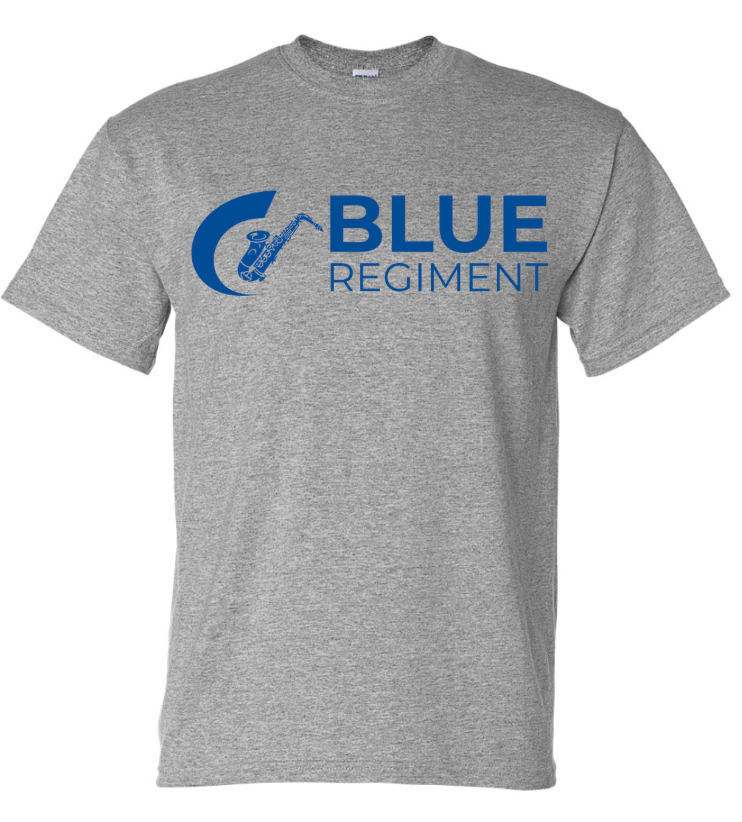 BLUE REGIMENT SAX PLAYER SHIRT