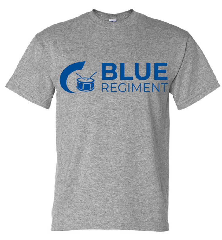BLUE REGIMENT PERCUSSION PLAYER SHIRT