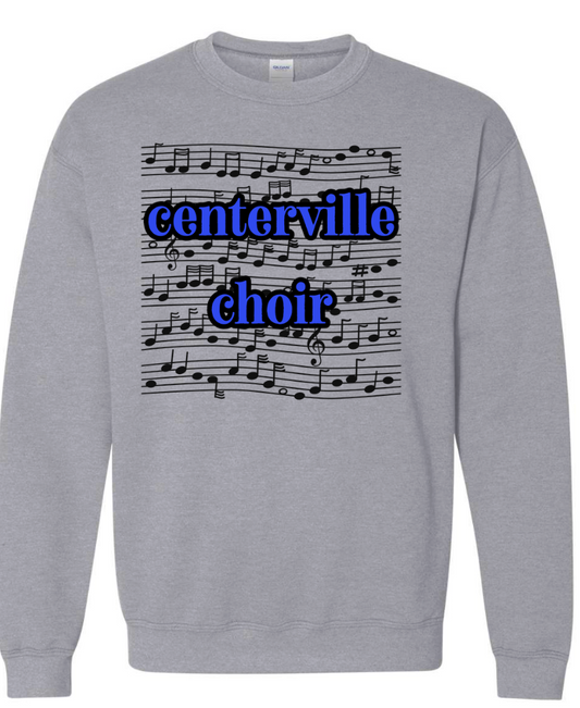 CENTERVILLE CHOIR SHEET MUSIC SHIRT