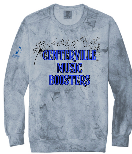 COMFORT COLOR- COLOR BLAST MUSIC BOOSTERS SHIRTS WITH DESIGN VARIATIONS (Copy)