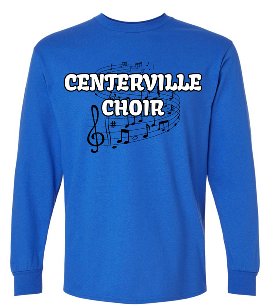 CENTERVILLE CHOIR WAVE SHIRT