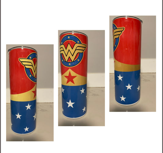 WONDER WOMAN 20 OZ TUMBLER