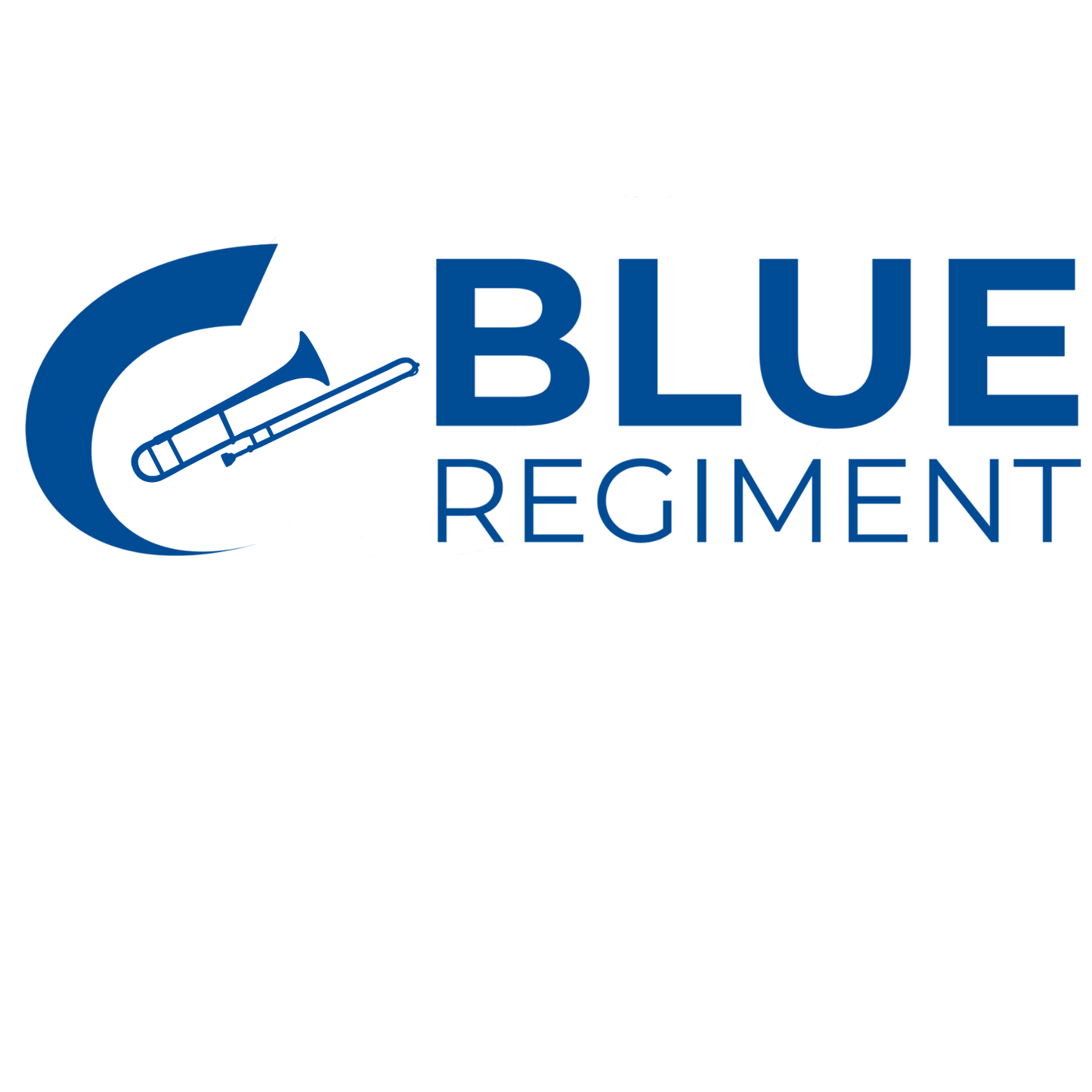 BLUE REGIMENT DRAWSTRING BAGS WITH ZIPPER POCKET