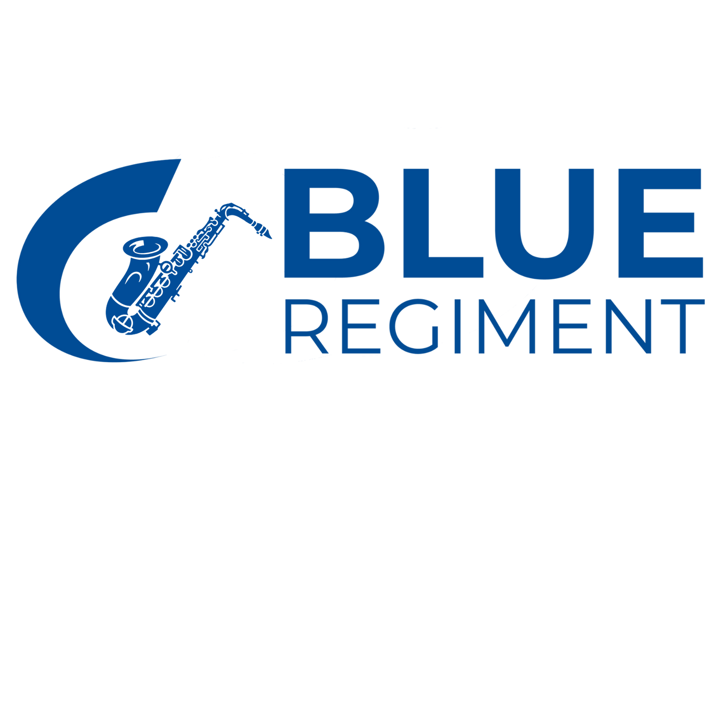 BLUE REGIMENT DRAWSTRING BAGS WITH ZIPPER POCKET