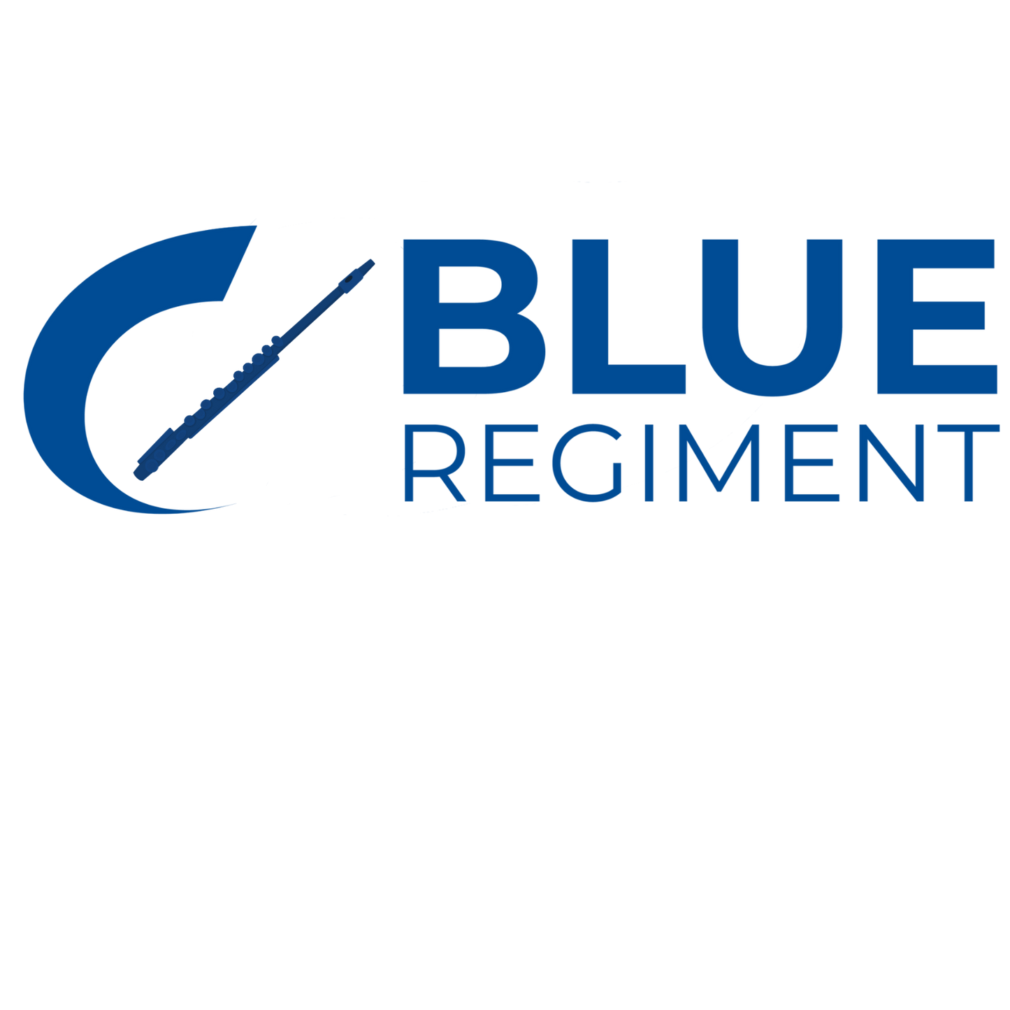 BLUE REGIMENT DRAWSTRING BAGS WITH ZIPPER POCKET